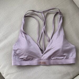 PINK Victoria's Secret Lavender Strappy Bralette